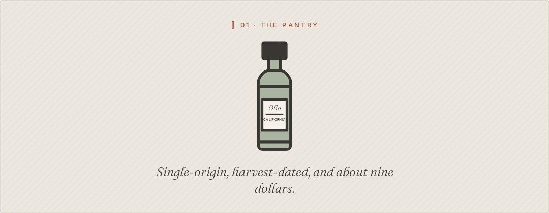 Single-origin, harvest-dated, and about nine dollars.